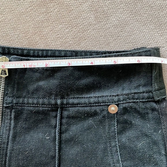 COPY - ISABEL MARANT size 34 black/dark grey denim high waisted jeans - Picture 7 of 7